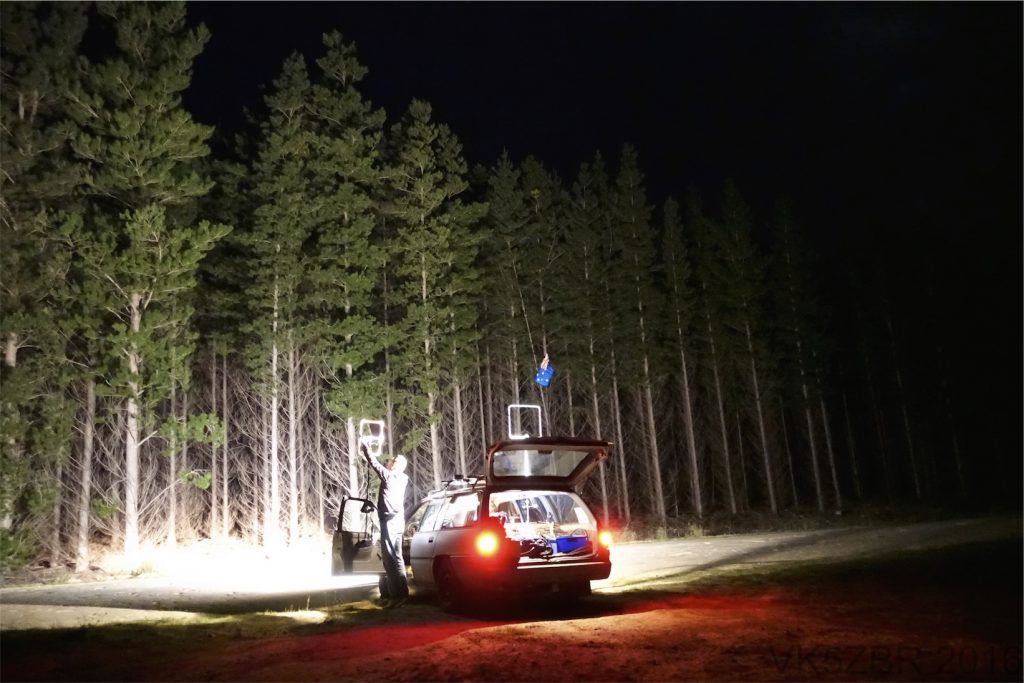 Changing antenna night hunt
