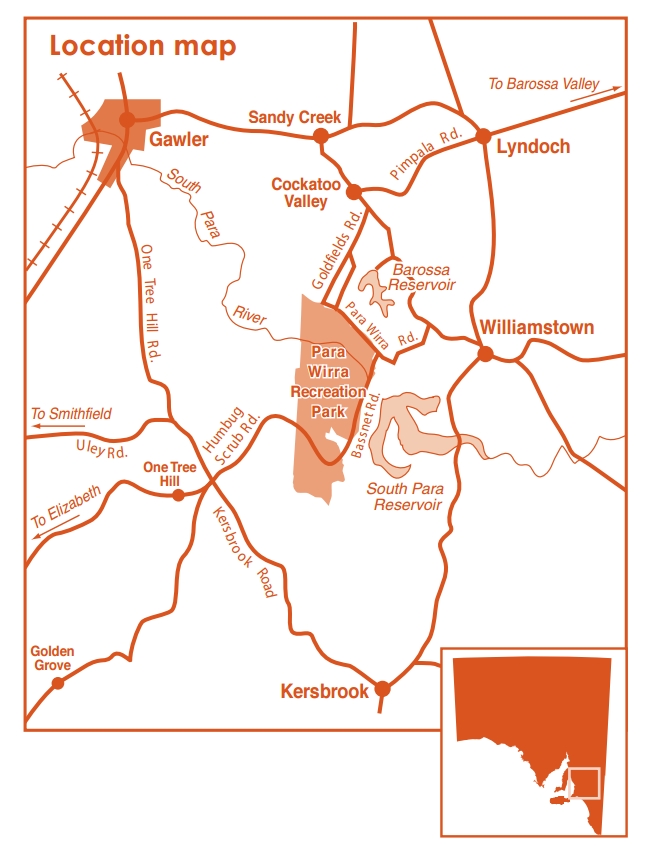 Para Wirra Park Map