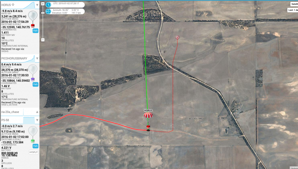 PicoHorus N+2 Landing Area