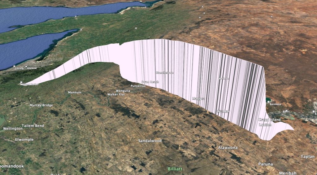 Horus 57 Flight Path